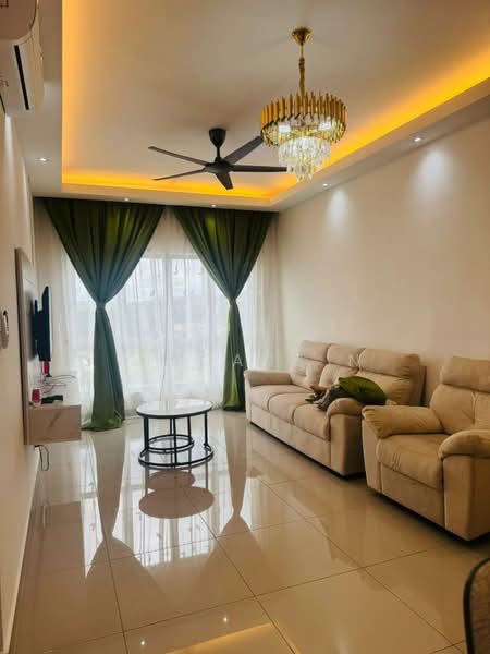 Service Residence for Rent at Acacia Residences - Firdaus N - Living Room - PropertyGuru.com.my
