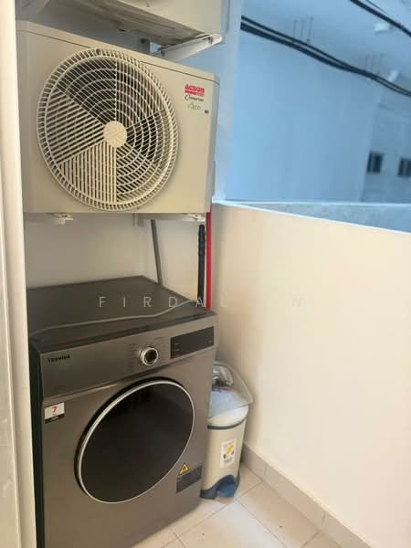 Service Residence for Rent at Acacia Residences - Firdaus N - Balcony - PropertyGuru.com.my