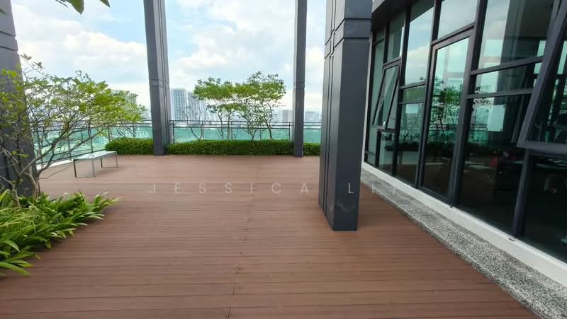 Servis Apartment untuk Disewa di Residency V - Jessica Lip - Balcony - PropertyGuru.com.my