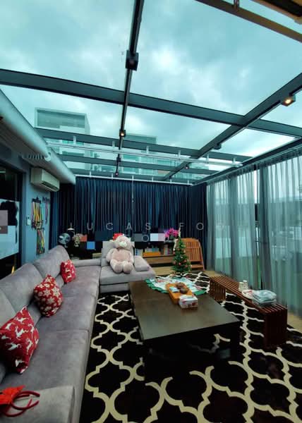 Condominium for Rent at The LIGHT COLLECTION I - Lucas Foo - Living Room - PropertyGuru.com.my