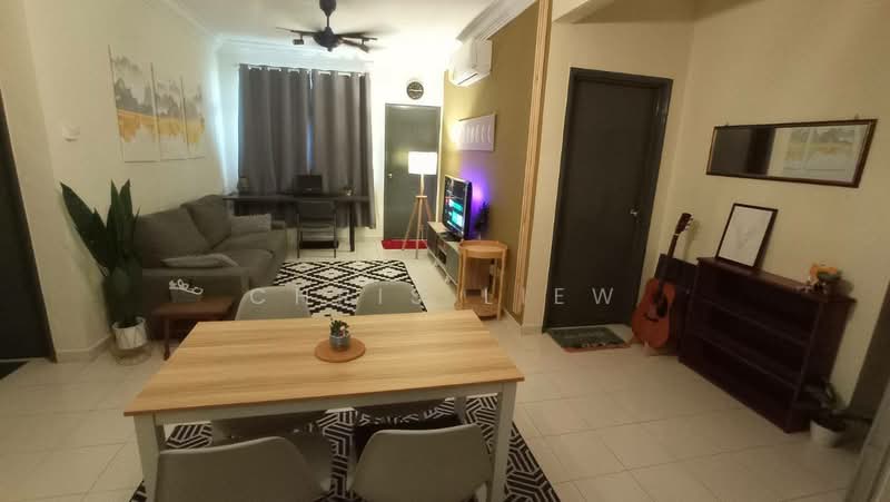 Apartment for Sale at Villa Krystal @ Bandar Selesa Jaya - Chris Liew - Living Room - PropertyGuru.com.my