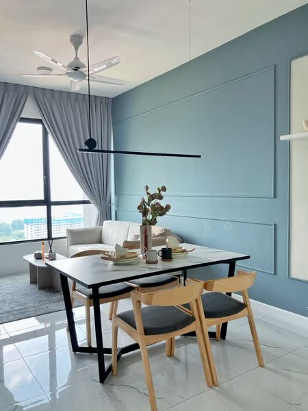 Service Residence for Rent at Cubic Botanical - Mico Wong - Living Room - PropertyGuru.com.my