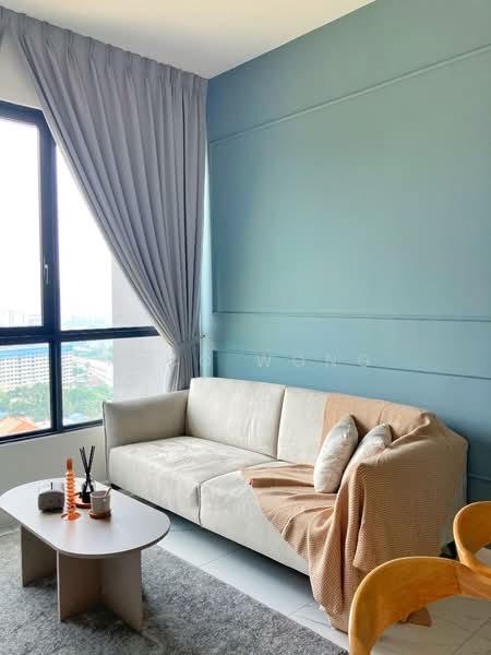 Service Residence for Rent at Cubic Botanical - Mico Wong - Living Room - PropertyGuru.com.my