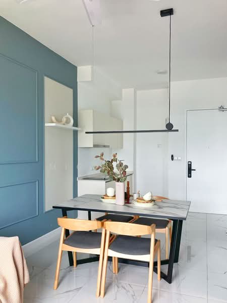 Service Residence for Rent at Cubic Botanical - Mico Wong - Dining Room - PropertyGuru.com.my