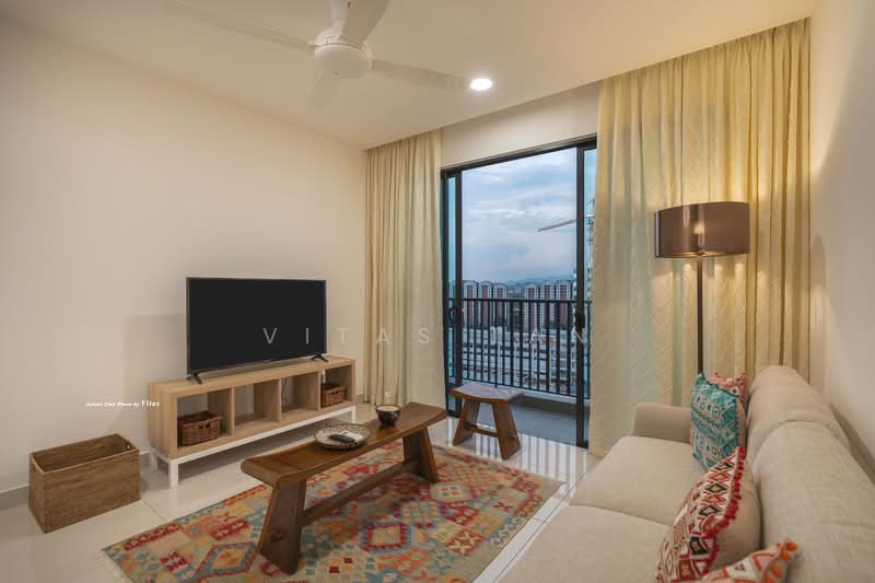 Servis Apartment untuk Dijual di AraTre' Residences - Vitas Tan - Living Room - PropertyGuru.com.my