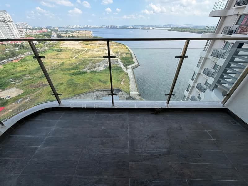 Condominium for Sale at Kings Bay @ Country Garden Danga Bay - Chris Liew - Balcony - PropertyGuru.com.my