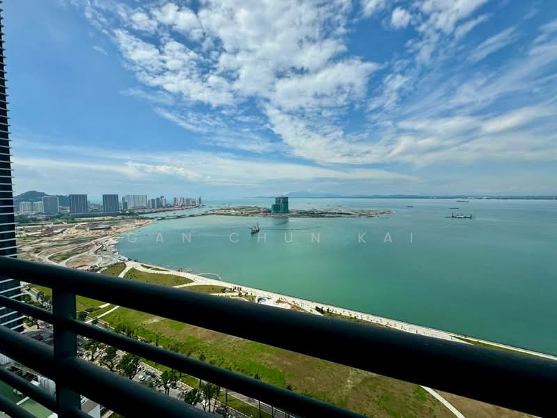 Kondominium untuk Disewa di Gurney Beach Resort - Gan Chun Kai - View - PropertyGuru.com.my