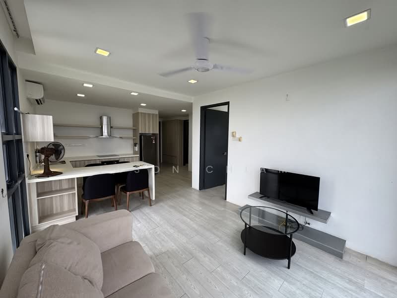 Servis Apartment untuk Disewa di Sky Park - Jason Chiam - Living Room - PropertyGuru.com.my