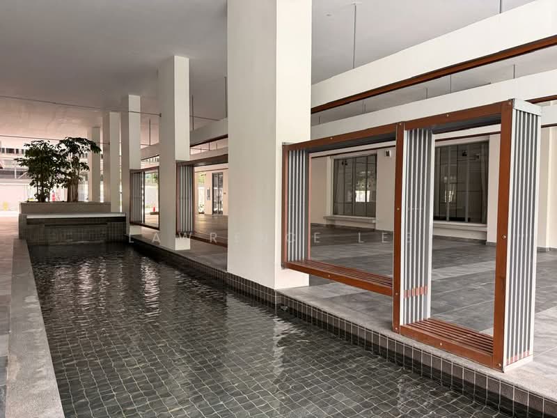 Kediaman Servis untuk Disewa di Renna Residence @ The NorthBank - Lawrence Lee - Entrance water feature - PropertyGuru.com.my