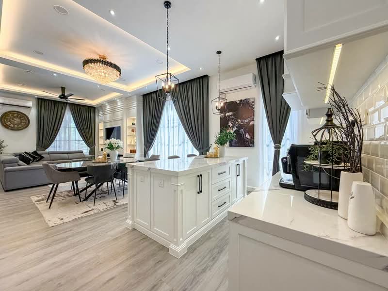 Rumah Berkembar untuk Dijual di Eco Majestic (Semenyih) - M.J Zairin - Living Room - PropertyGuru.com.my