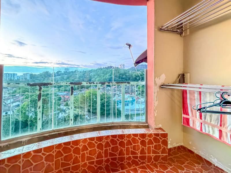 Apartment for Sale at Permata Heights Apartment - M.J Zairin - Balcony - PropertyGuru.com.my
