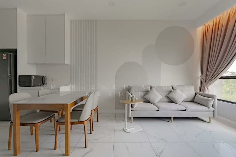 Service Residence for Rent at Cubic Botanical - Emir Zaki Abdul Rashid - Living Room - PropertyGuru.com.my