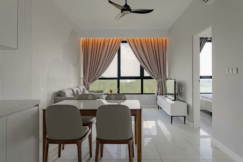 Service Residence for Rent at Cubic Botanical - Emir Zaki Abdul Rashid - Living Room - PropertyGuru.com.my
