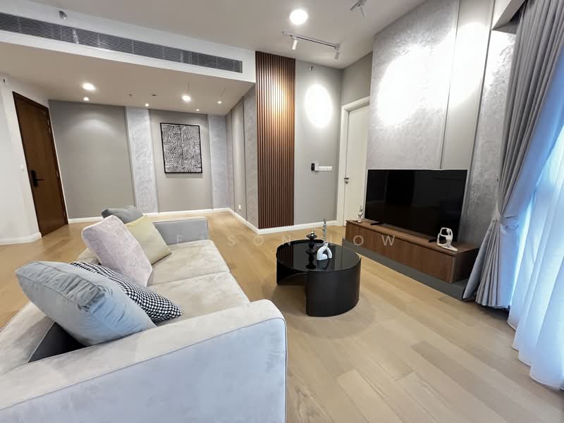 Service Residence for Rent at TRX Residences - Jenson Low - Living Room - PropertyGuru.com.my