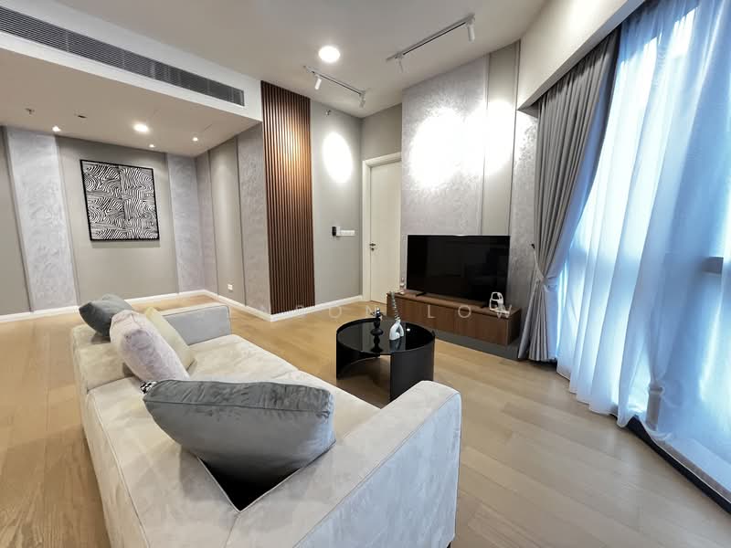 Service Residence for Rent at TRX Residences - Jenson Low - Living Room - PropertyGuru.com.my