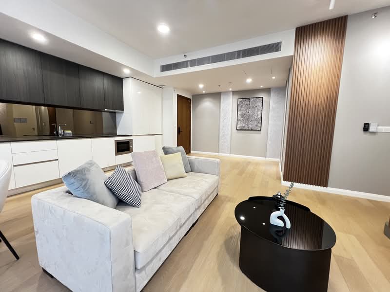 Service Residence for Rent at TRX Residences - Jenson Low - Living Room - PropertyGuru.com.my