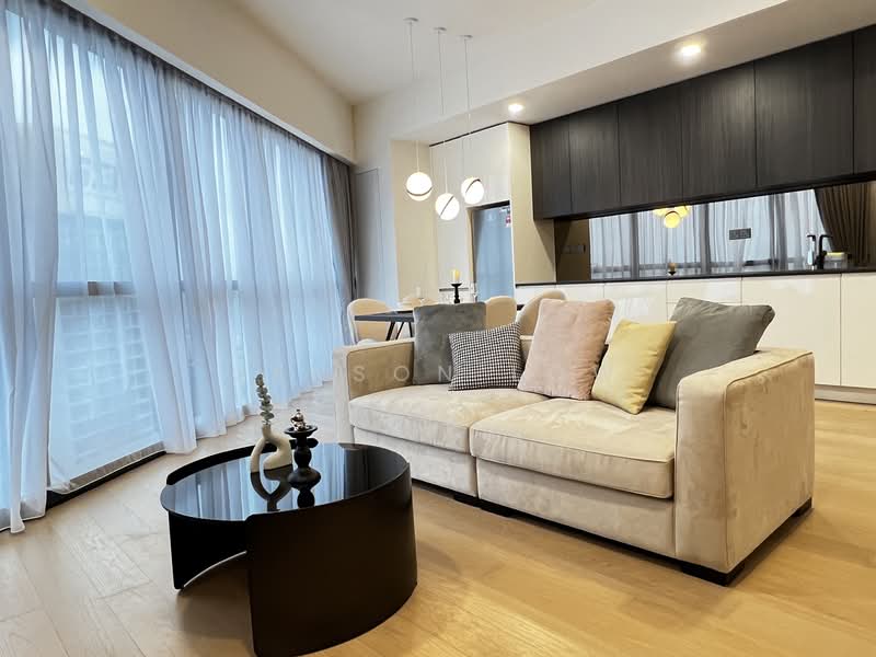 Service Residence for Rent at TRX Residences - Jenson Low - Living Room - PropertyGuru.com.my