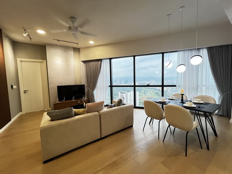 Service Residence for Rent at TRX Residences - Jenson Low - Living Room - PropertyGuru.com.my