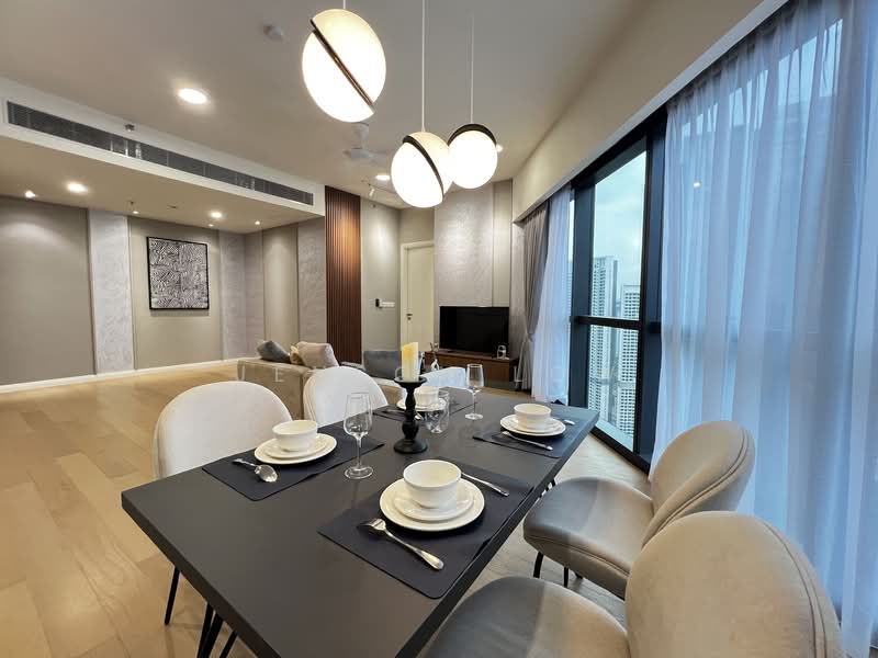 Service Residence for Rent at TRX Residences - Jenson Low - Dining Room - PropertyGuru.com.my