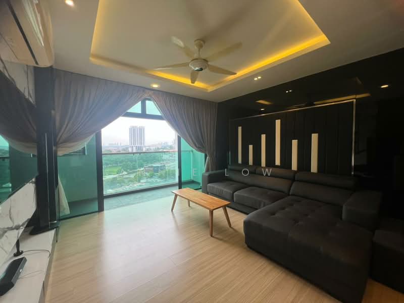 Service Residence for Sale at Sky Loft Premium Suites - Annie Low - Living Room - PropertyGuru.com.my