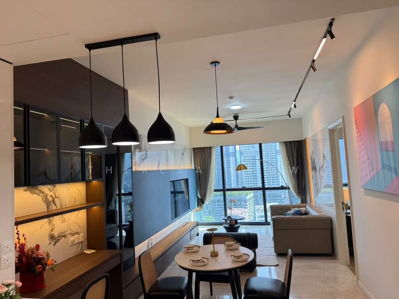 Service Residence for Rent at TRX Residences - Theresa Chow - Living Room - PropertyGuru.com.my