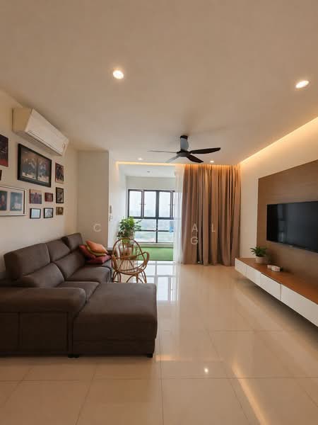 Condominium for Sale at KM1 West - Crystal Yeong - Living Room - PropertyGuru.com.my