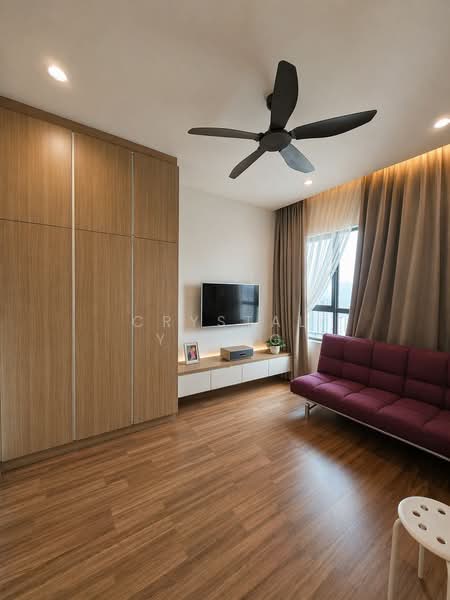 Condominium for Sale at KM1 West - Crystal Yeong - Living Room - PropertyGuru.com.my