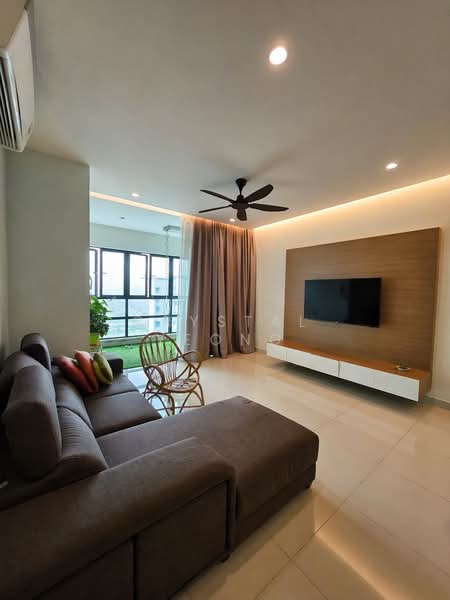 Condominium for Sale at KM1 West - Crystal Yeong - Living Room - PropertyGuru.com.my