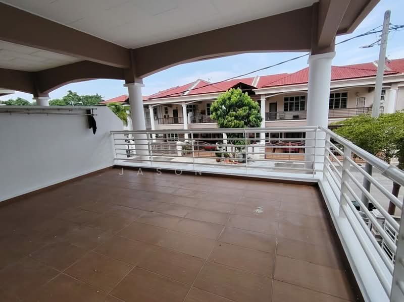 2-storey Terraced House for Sale in Taman Krubong Utama (Krubong) - Jason Tay - Balcony - PropertyGuru.com.my