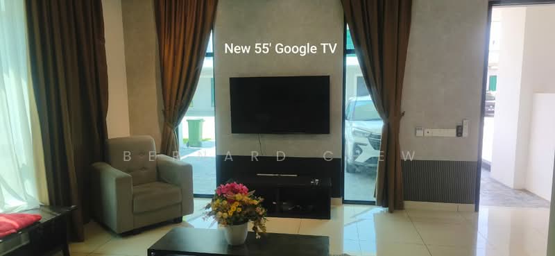 Rumah Teres untuk Disewa di Bandar Cassia (Batu Kawan) - Bernard Chew - Living Room - PropertyGuru.com.my