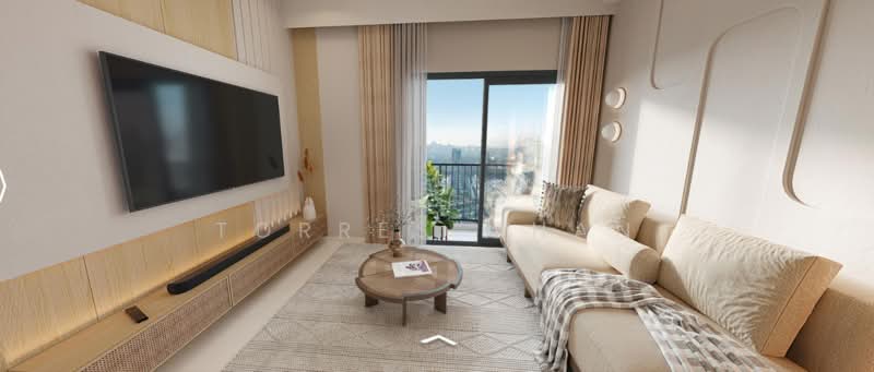 Service Residence for Sale at Huni @ Eco Ardence - Torres Chan - Living Room - PropertyGuru.com.my