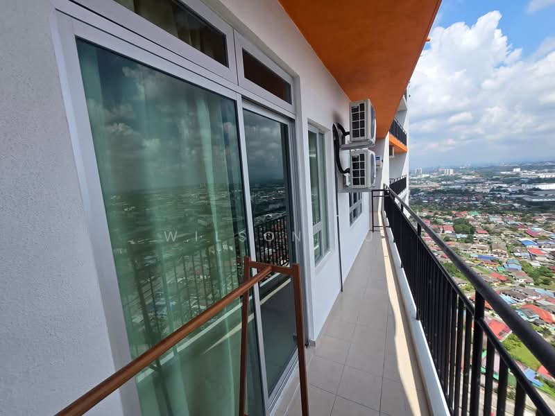Service Residence for Rent at One 49 Residence - Wilson Ku - Balcony - PropertyGuru.com.my