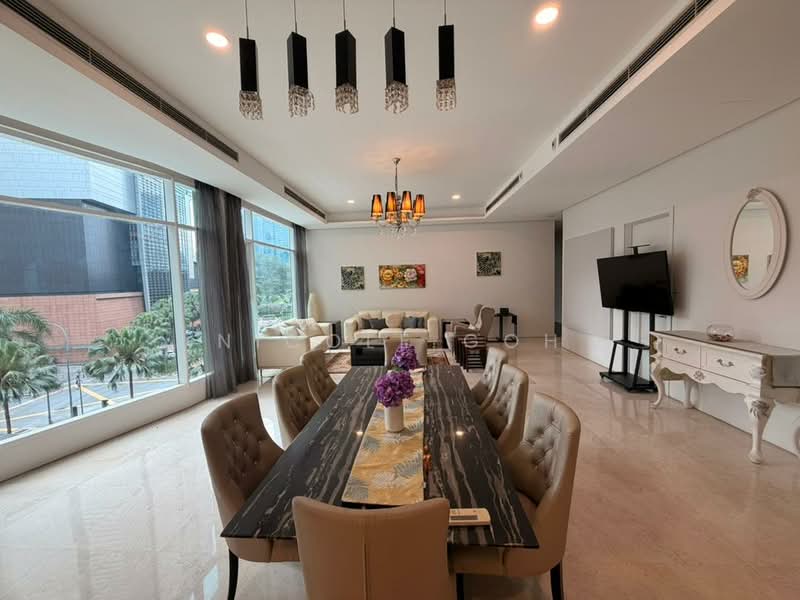 Servis Apartment untuk Disewa di Quadro Residences - Nicole Goh - Living Room - PropertyGuru.com.my