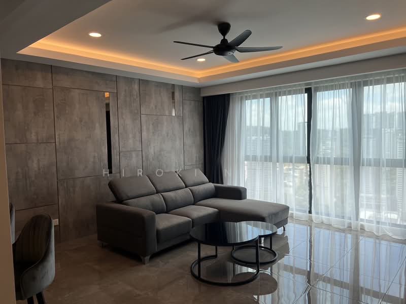 Service Residence for Sale at Ooak Suites @ Kiara 163 - Hiroki Noda - Living Room - PropertyGuru.com.my