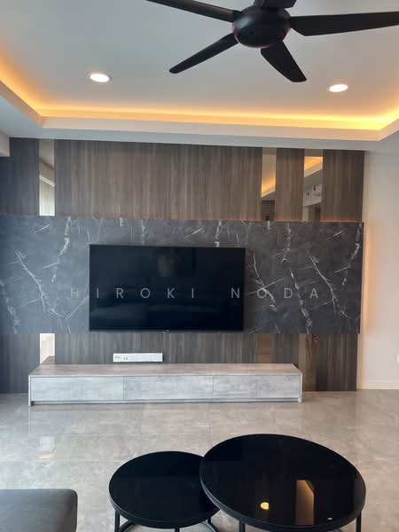 Service Residence for Sale at Ooak Suites @ Kiara 163 - Hiroki Noda - Living Room - PropertyGuru.com.my
