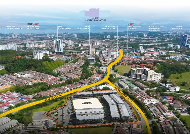 Shop for Sale in Kajang (Selangor) - Zoey Kher - Exterior - PropertyGuru.com.my