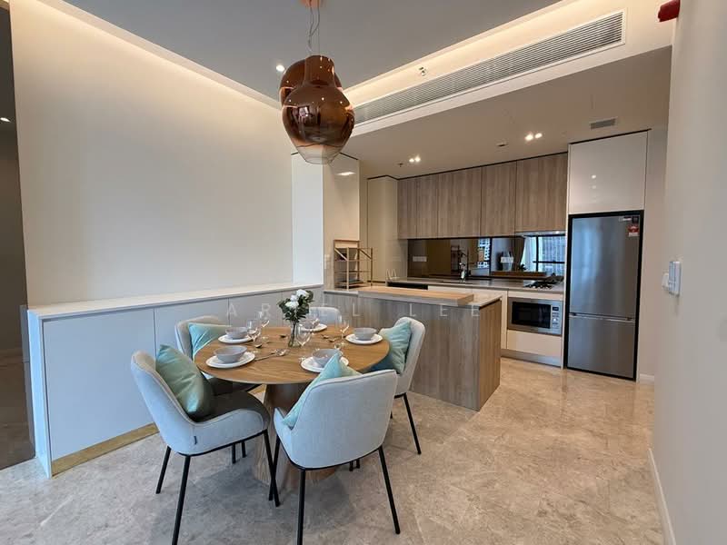 Service Residence for Rent at TRX Residences - Ariel Lee - Dining Room - PropertyGuru.com.my