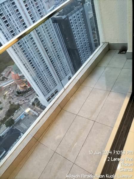 Service Residence for Sale at Lavile Kuala Lumpur - Kath Wong - Balcony - PropertyGuru.com.my