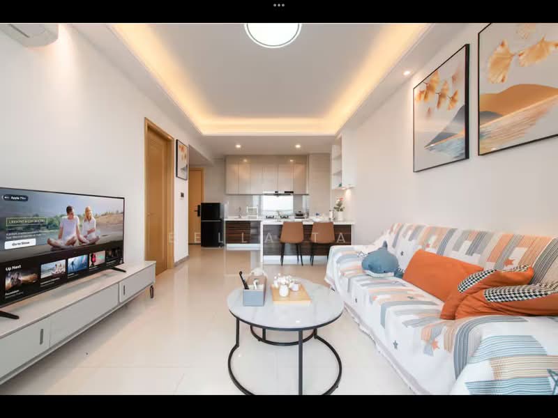 Apartment for Sale at R&F Princess Cove Phase 3-New Casa Suites - Bella Tan - Living Room - PropertyGuru.com.my