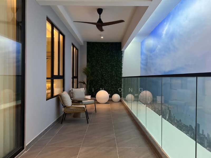 Kondominium untuk Dijual di Lumina Residence - Edwin Ong - Balcony - PropertyGuru.com.my