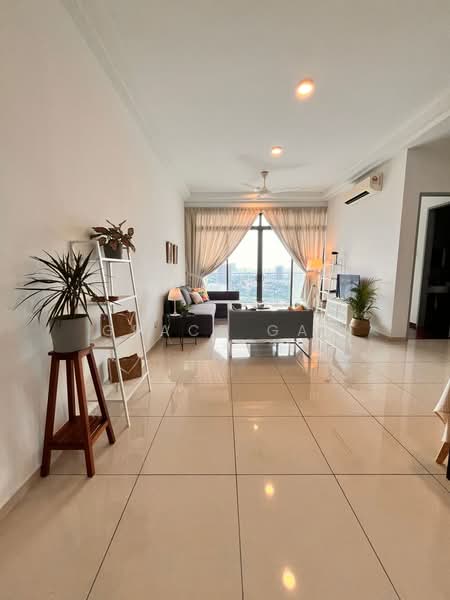 Servis Apartment untuk Disewa di PJ Midtown - Grace Gan - Living Room - PropertyGuru.com.my