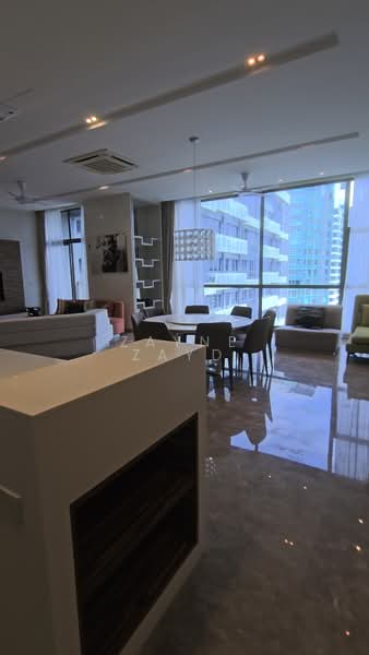 Service Residence for Rent at Laman Ceylon - Zayne Zayd - Living Room - PropertyGuru.com.my