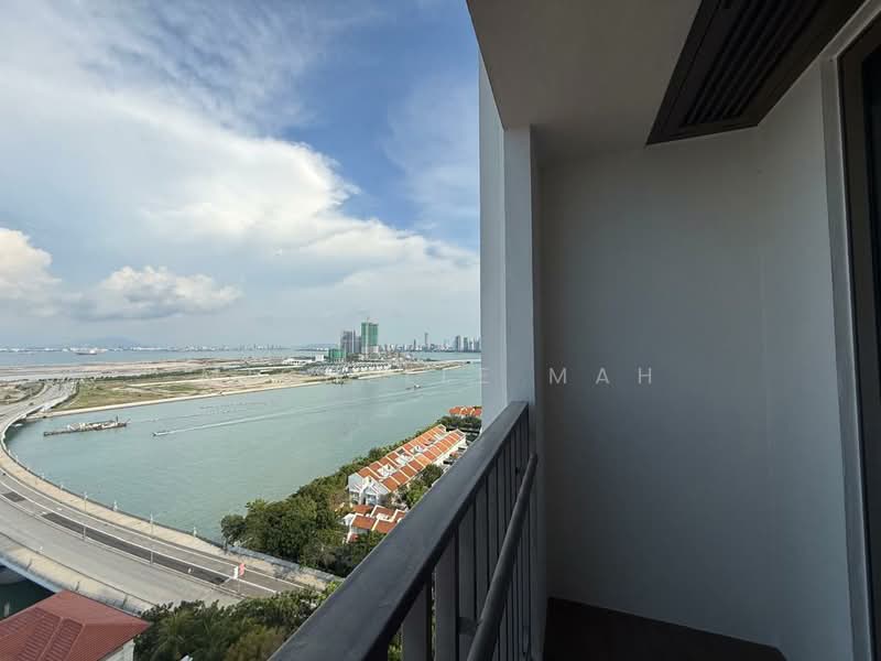 Service Residence for Sale at Straits Residences - Michelle Mah - Balcony - PropertyGuru.com.my