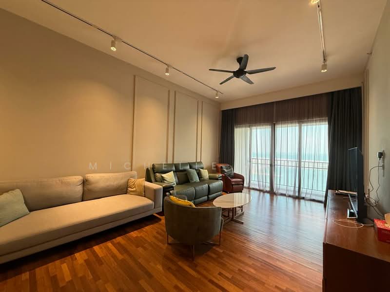 Service Residence for Sale at Straits Residences - Michelle Mah - Living Room - PropertyGuru.com.my