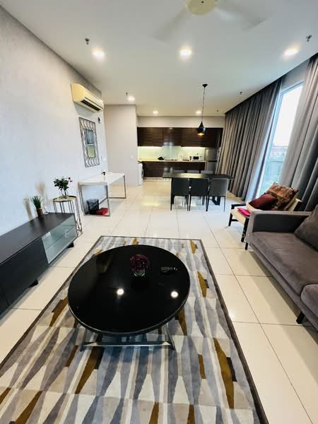 Service Residence for Rent at Somerset Puteri Harbour - Edwin Dass - Living Room - PropertyGuru.com.my