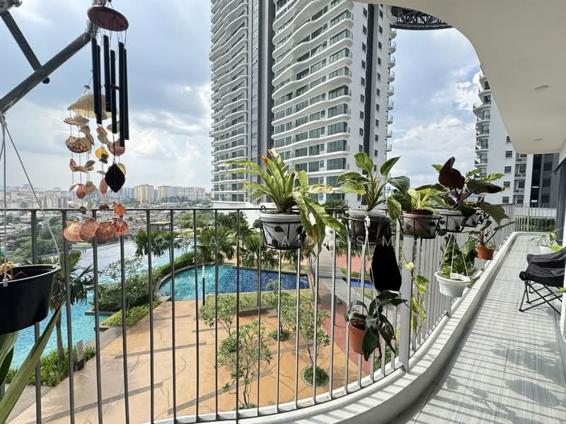 Servis Apartment untuk Disewa di Datum Jelatek (LINQ Sky Residence) - Norafian SMH - Balcony - PropertyGuru.com.my