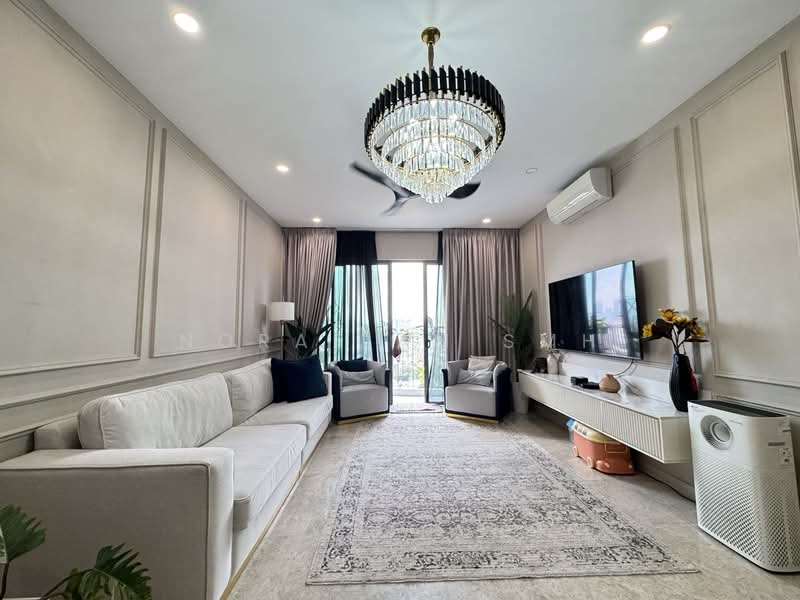 Servis Apartment untuk Disewa di Datum Jelatek (LINQ Sky Residence) - Norafian SMH - Living Room - PropertyGuru.com.my