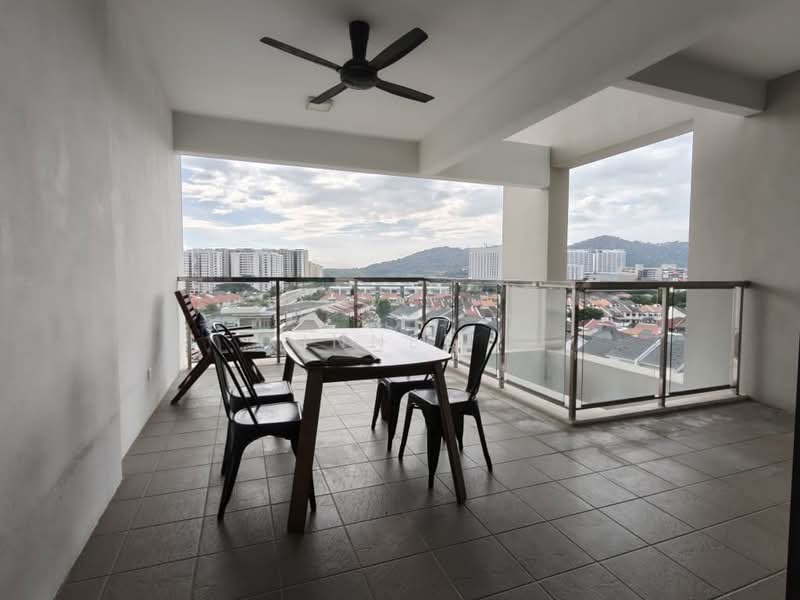 Kondominium untuk Disewa di 98 Nibong Residence - Xinnee . - Balcony - PropertyGuru.com.my