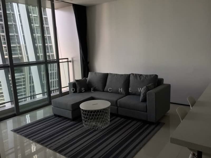 Kondominium untuk Disewa di The Fennel - Rose Chew - Living Room - PropertyGuru.com.my