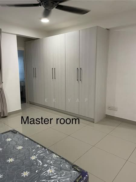 Service Residence for Rent at Solstice @ Pan'gaea - KK Yap - Master Bedroom - PropertyGuru.com.my